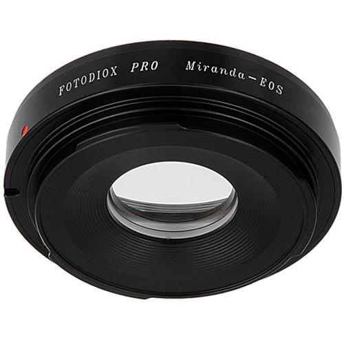 FotodioX Pro Mount Adapter for Miranda Lens to Canon EOS Camera