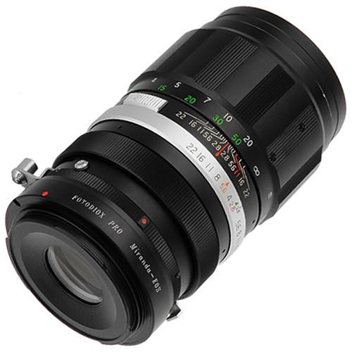FotodioX Pro Mount Adapter for Miranda Lens to Canon EOS Camera