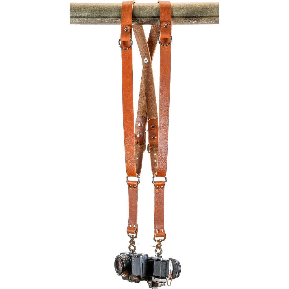 Funk Plus Water Buffalo Leather Snap Back Harness with 1.25" Wide Straps and D-Rings