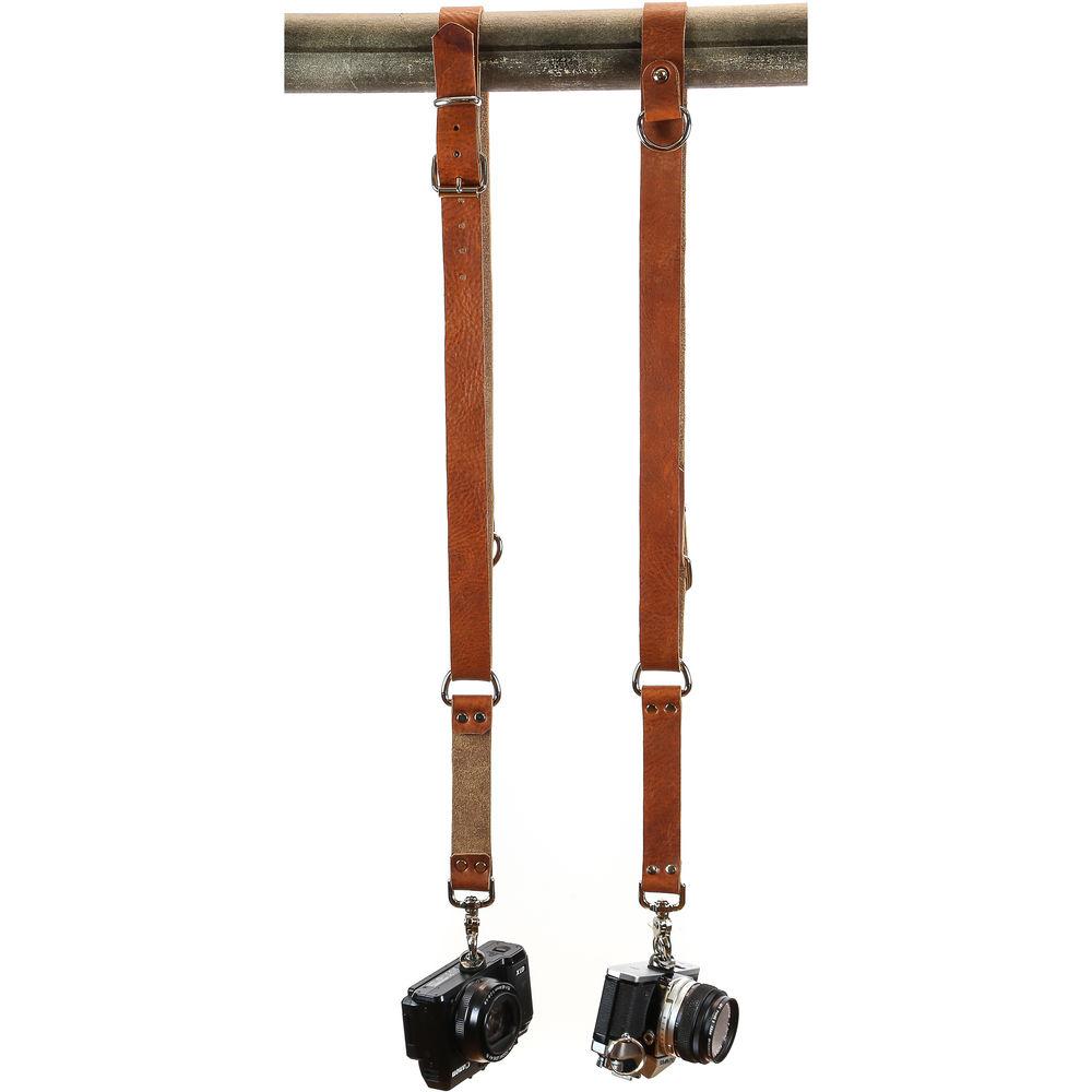 Funk Plus Water Buffalo Leather Snap Back Harness with 1.25" Wide Straps and D-Rings