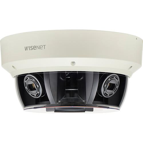 Hanwha Techwin WiseNet P Series 8MP Outdoor Multi-Sensor Panoramic Network Dome Camera
