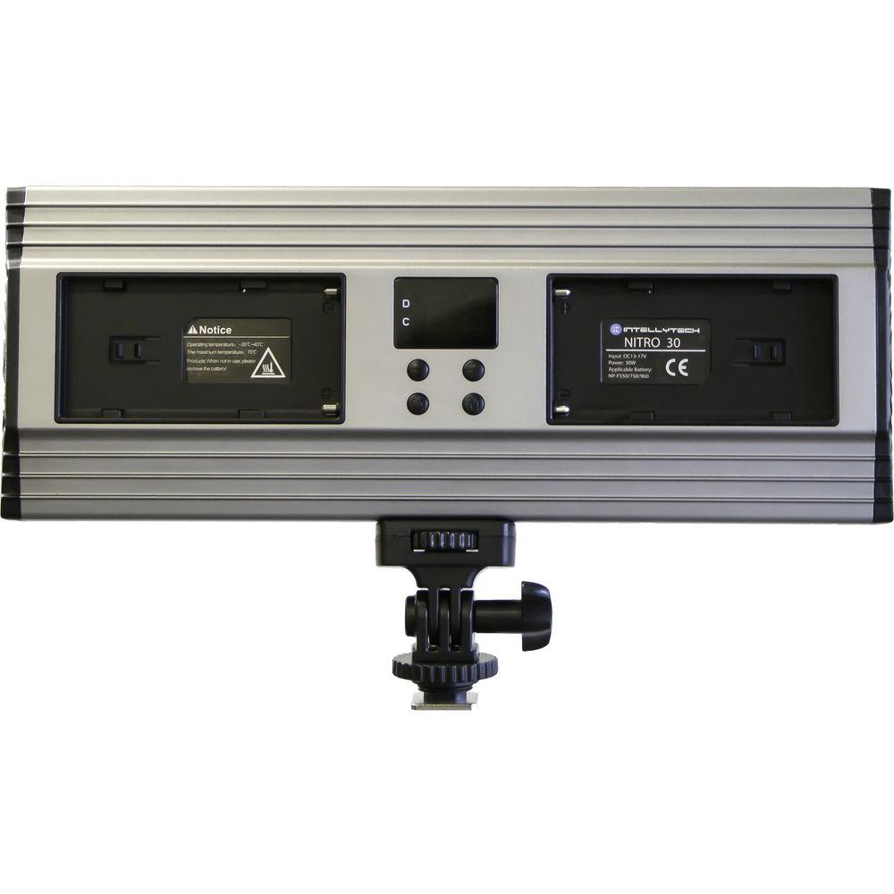 Intellytech Nitro 30 Bi-Color On-Camera LED Panel Light