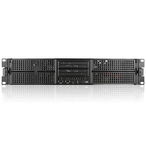 iStarUSA E-ATX Two 3.5" & Four 5.25" Bays Rackmount Chassis with 800W Redundant Power Supply