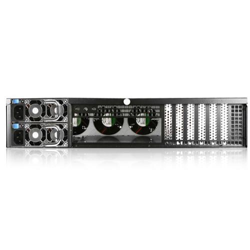 iStarUSA E-ATX Two 3.5" & Four 5.25" Bays Rackmount Chassis with 800W Redundant Power Supply