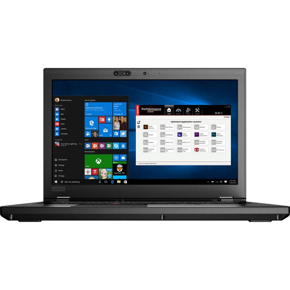 Lenovo 15.6" ThinkPad P52 Multi-Touch Mobile Workstation