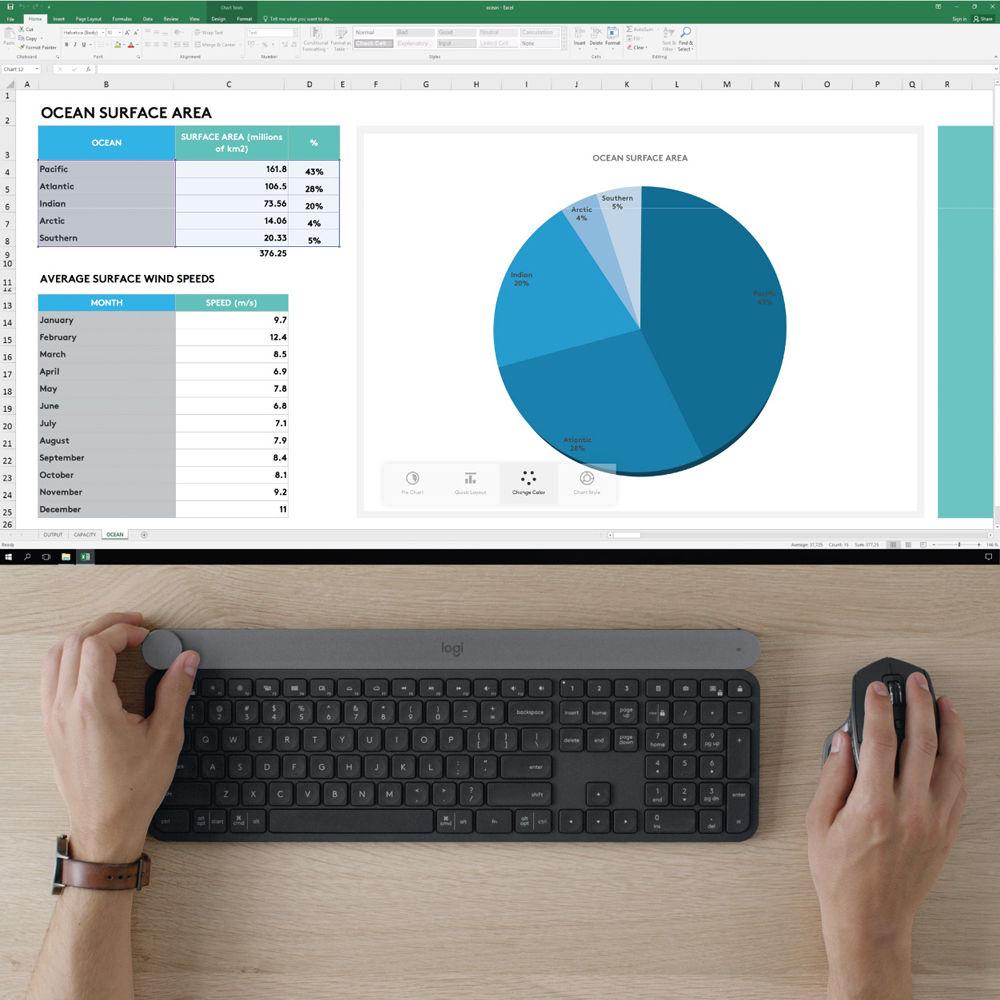 Logitech Craft Wireless Keyboard