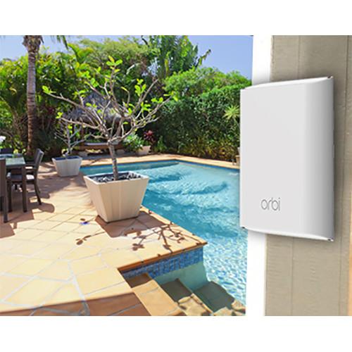 Netgear Orbi AC3000 Outdoor Wireless Satellite Add-On for Orbi Wi-Fi System, Netgear, Orbi, AC3000, Outdoor, Wireless, Satellite, Add-On, Orbi, Wi-Fi, System