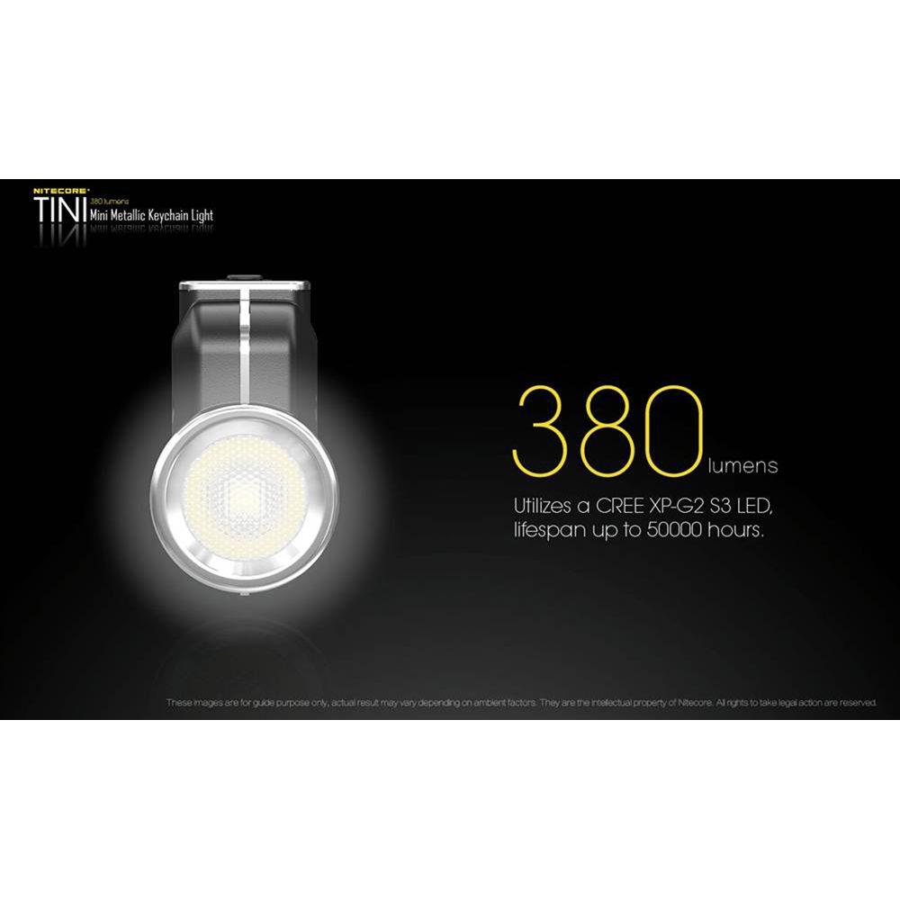 Nitecore Tini Metallic Key Chain Light