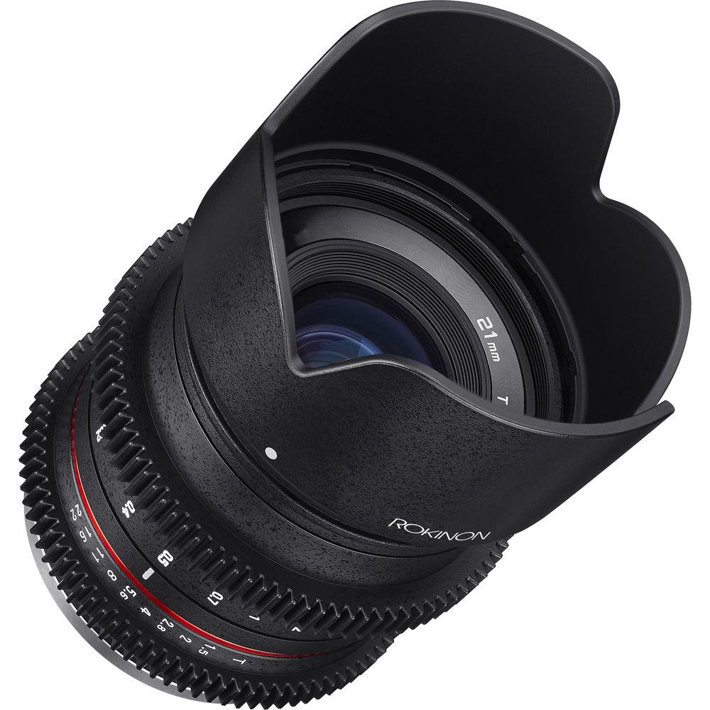 Rokinon 21mm T1.5 Compact High-Speed Cine Lens for Canon EF-M