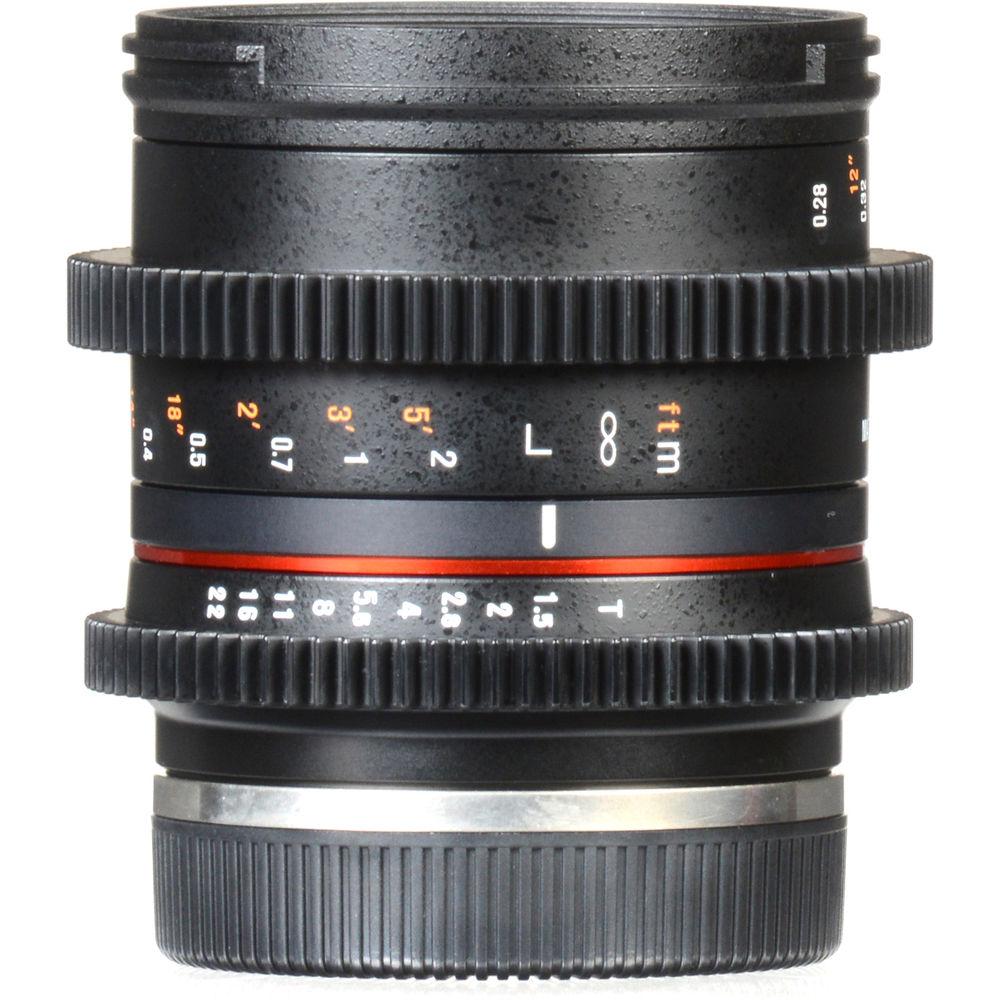 Rokinon 21mm T1.5 Compact High-Speed Cine Lens for Sony E