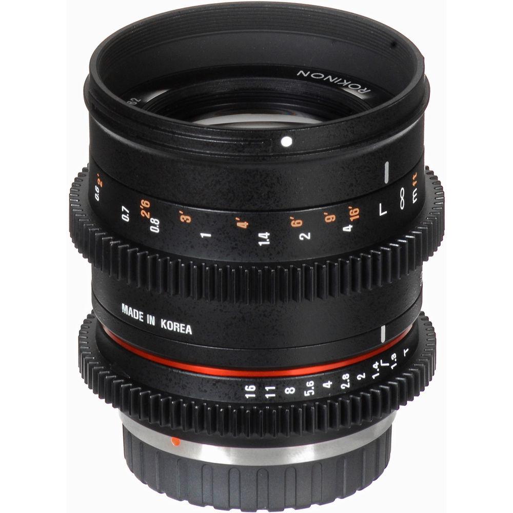 Rokinon 50mm T1.3 Compact High-Speed Cine Lens for Fujifilm X