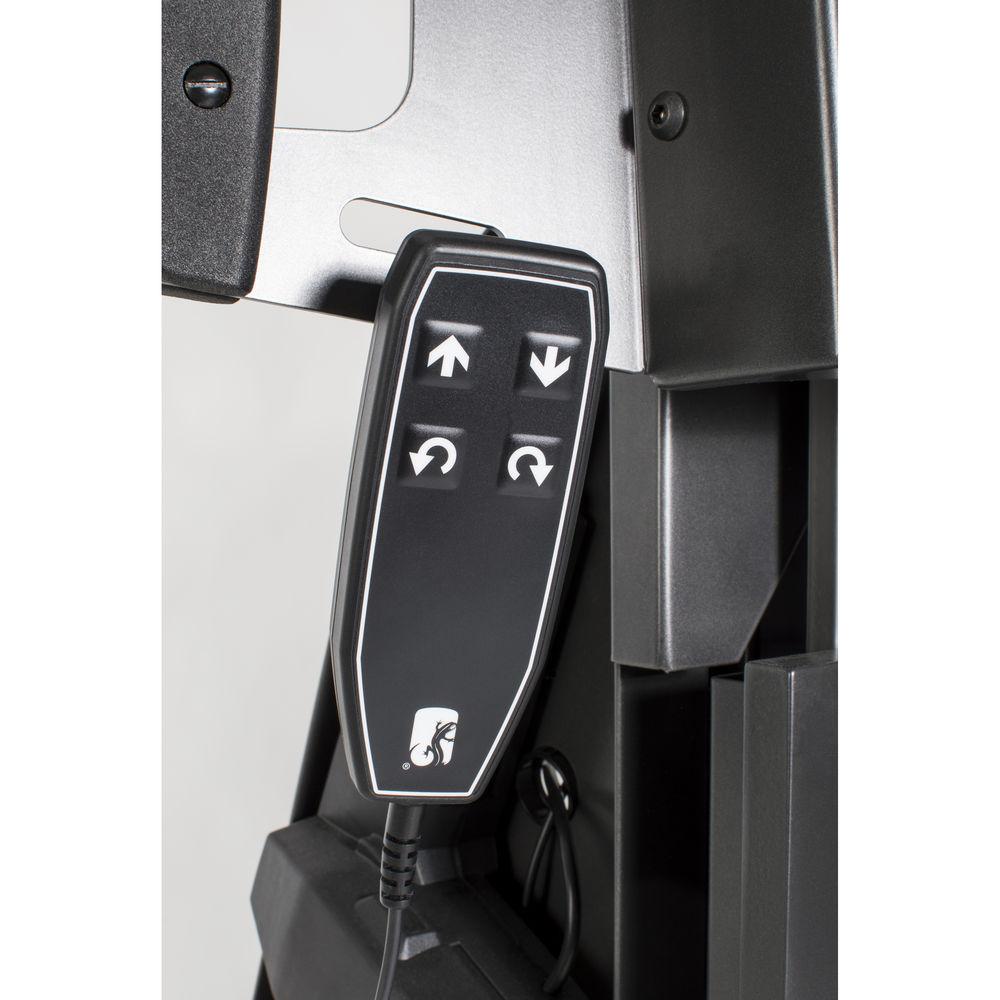 Salamander Designs Large Electric Lift & Tilt Mobile Display Stand for Up to 65" Displays