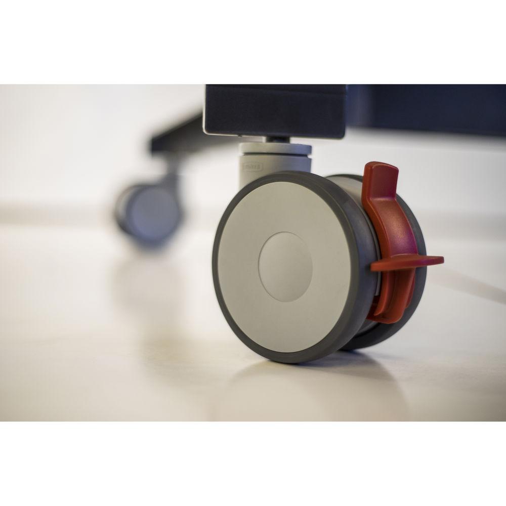 Salamander Designs Large Electric Lift & Tilt Mobile Display Stand for Up to 65" Displays