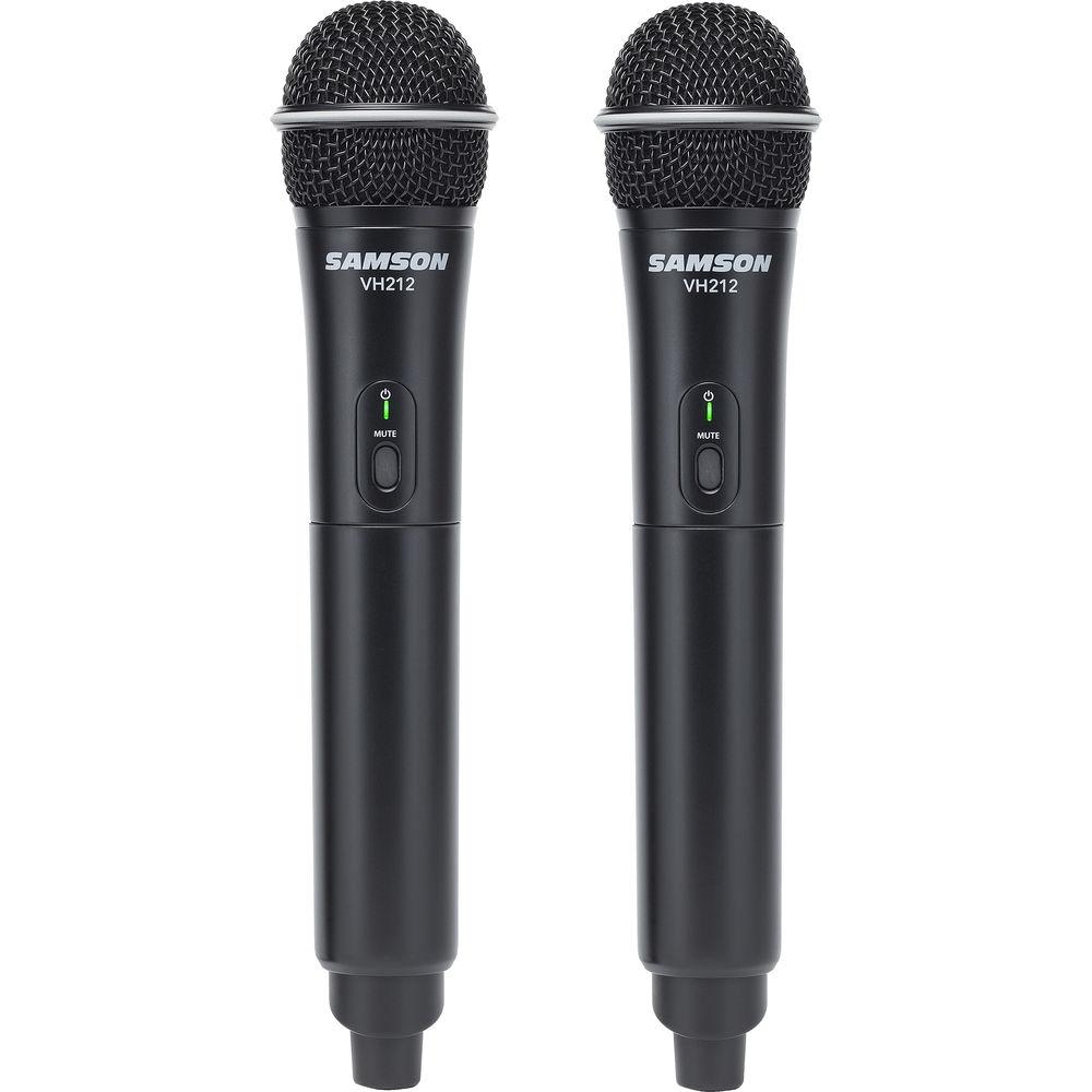 Samson Stage 212 Frequency-Agile Dual-Channel Handheld VHF Wireless System