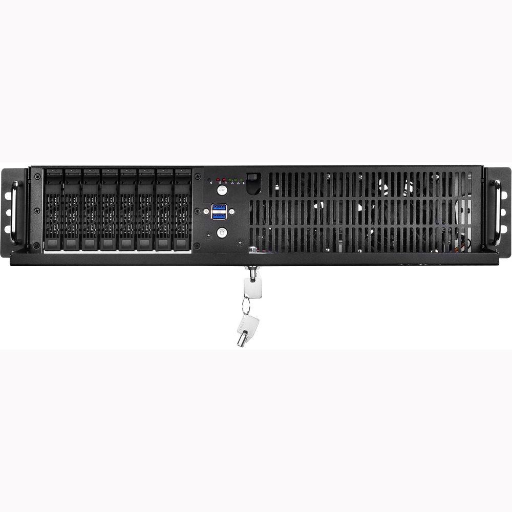 SilverStone RM208-MINI 8-Bay 2.5" Server Chassis