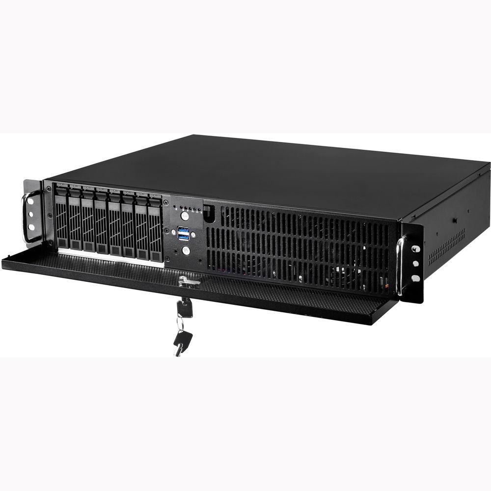 SilverStone RM208-MINI 8-Bay 2.5" Server Chassis