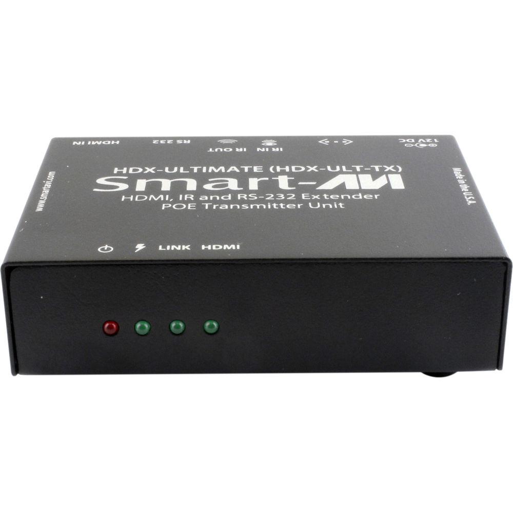 Smart-AVI HDBaseT HDMI IR PoE over Cat5e 6 Transmitter & Power Supply