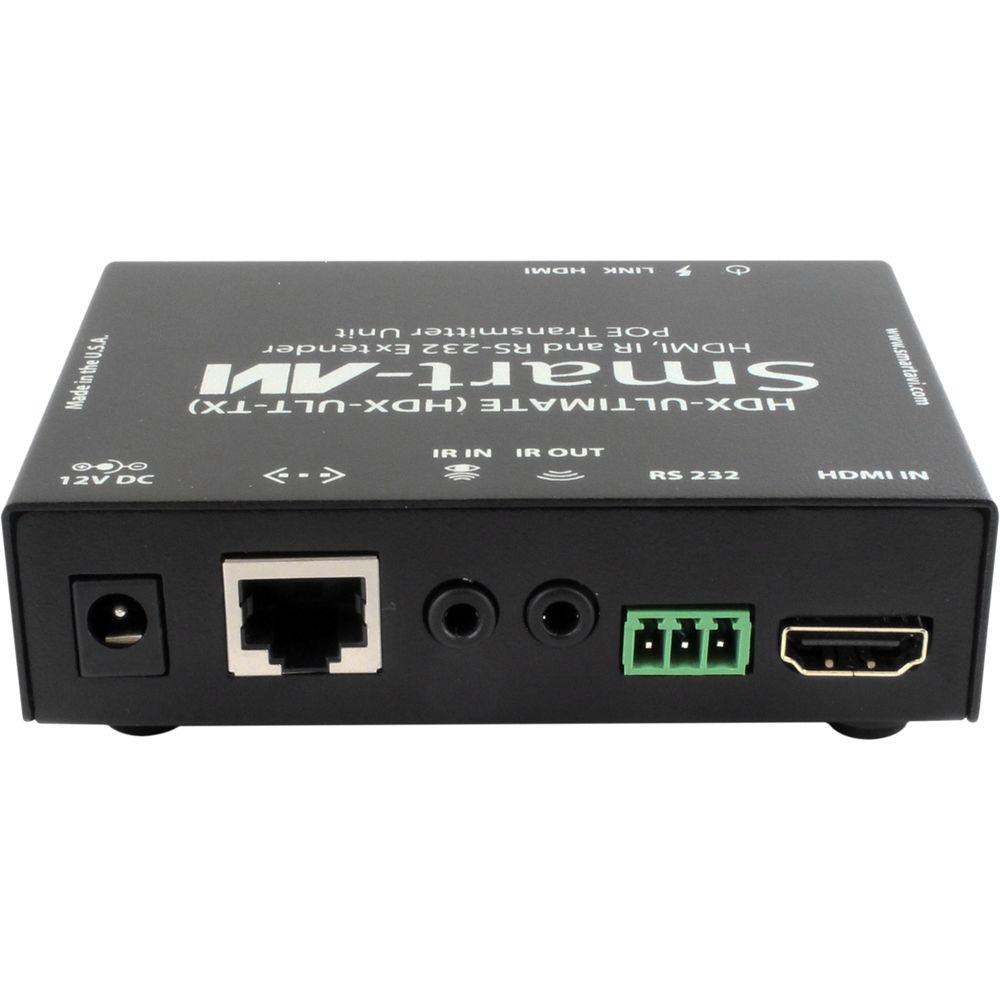 Smart-AVI HDBaseT HDMI IR PoE over Cat5e 6 Transmitter & Power Supply