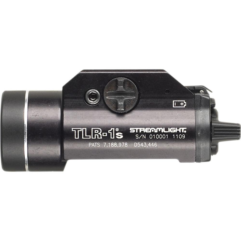 Streamlight TLR-1s LED Strobing Rail-Mounted Tactical Flashlight with Earless Screw Kit