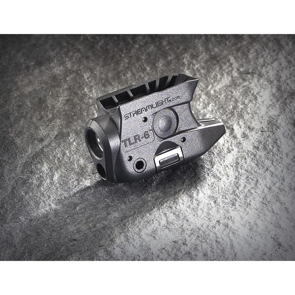 Streamlight TLR-6 Gun-Mounted Tactical Light with Red Aiming Laser for Select Kahr Handguns