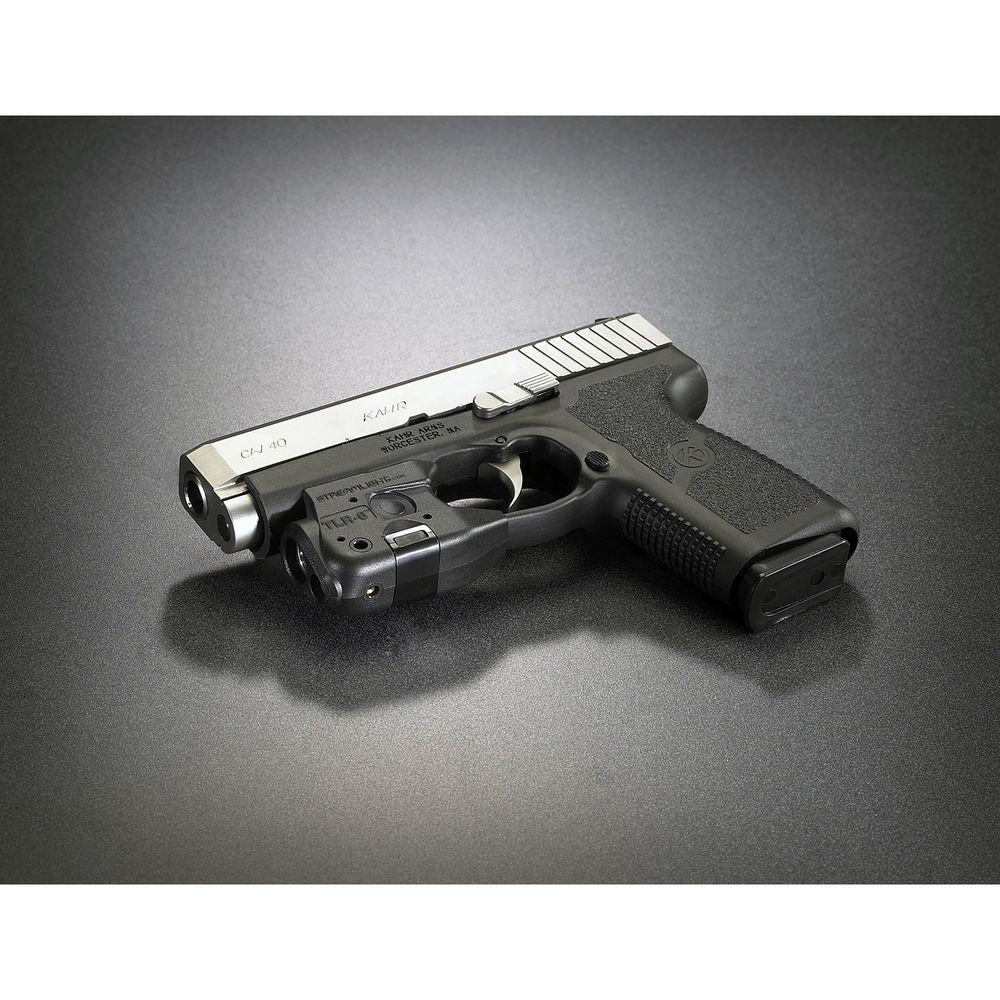 Streamlight TLR-6 Gun-Mounted Tactical Light with Red Aiming Laser for Select Kahr Handguns