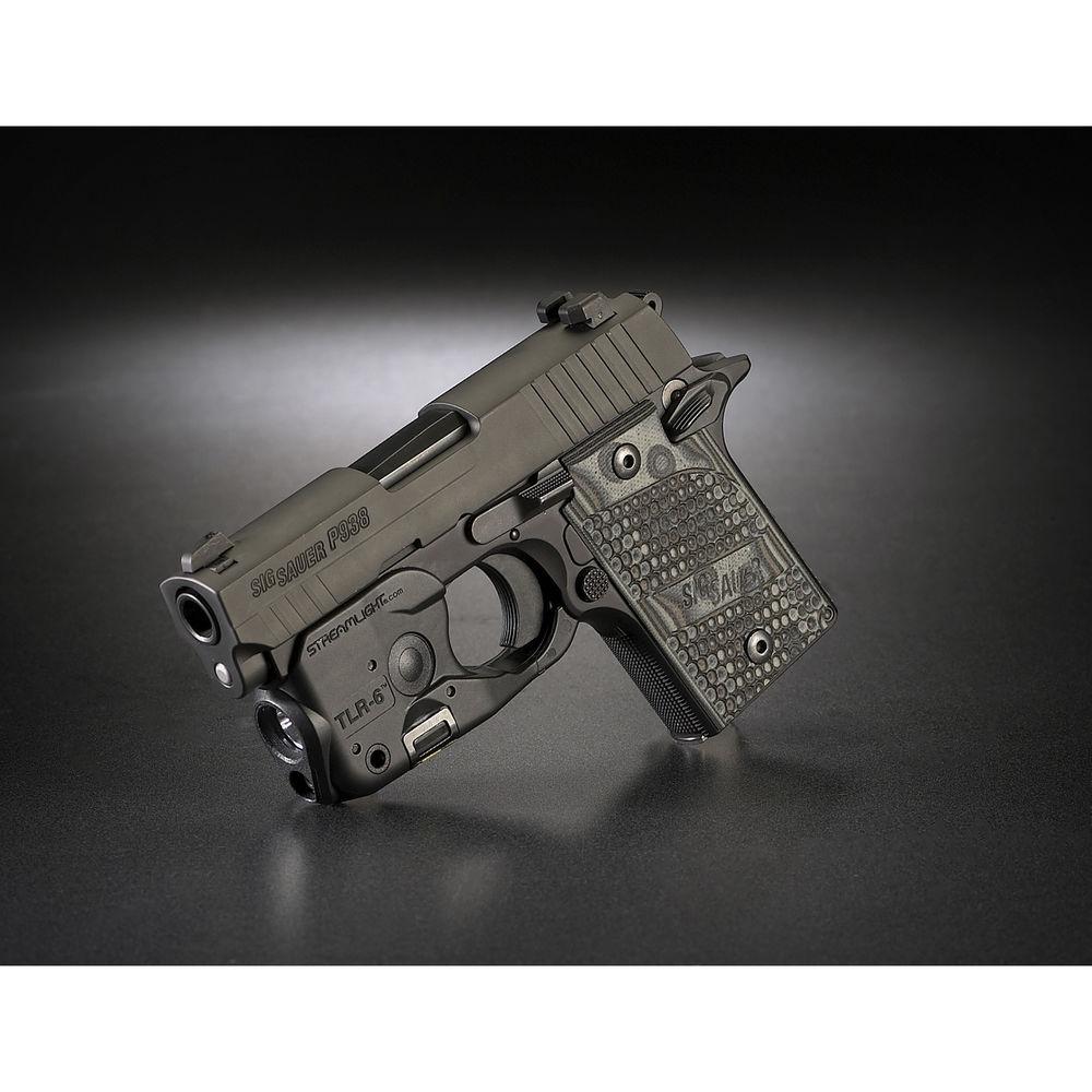 Streamlight TLR-6 Gun-Mounted Tactical Light with Red Aiming Laser for Sig Sauer P238 P938
