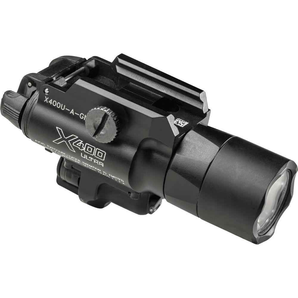 SureFire X400UH-A-GN Ultra LED Weaponlight with Green Aiming Laser