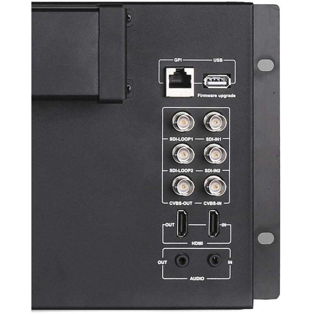 SWIT Dual 9" Full HD Rack LCD Monitor with IPS Panel