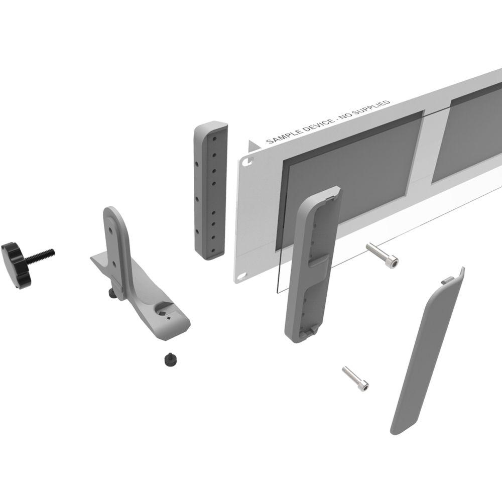 4TEKY 3 RU Rack for Desktop Wall Rack Screen Protection