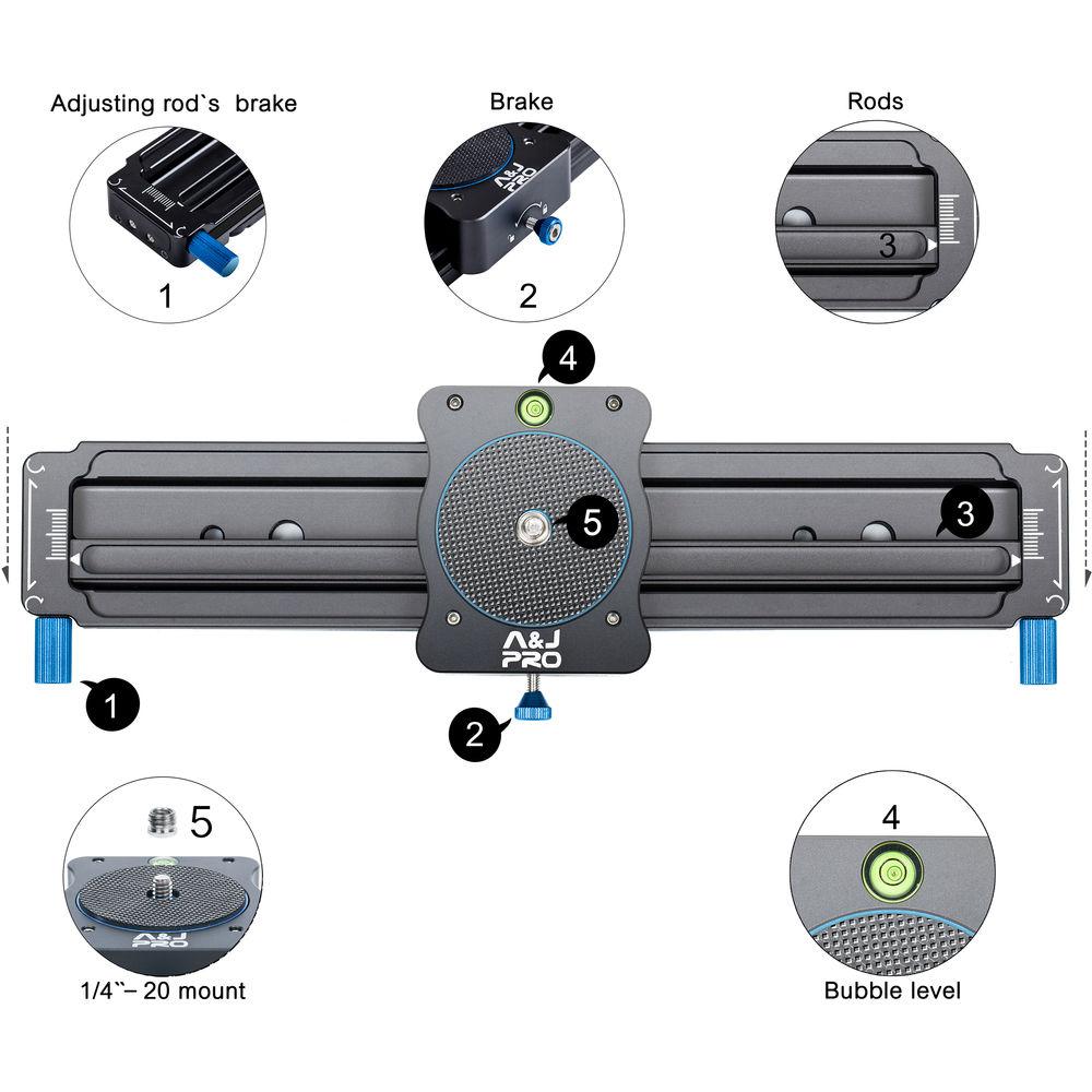 A&J PRO Mini Camera Parallax Slider