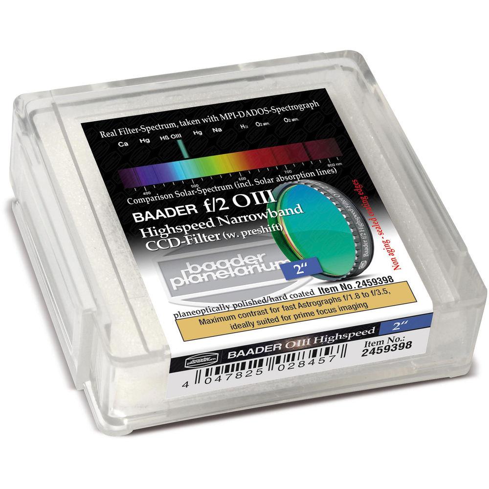 Alpine Astronomical Baader f 2 Highspeed Oxygen-III Nebula Filter