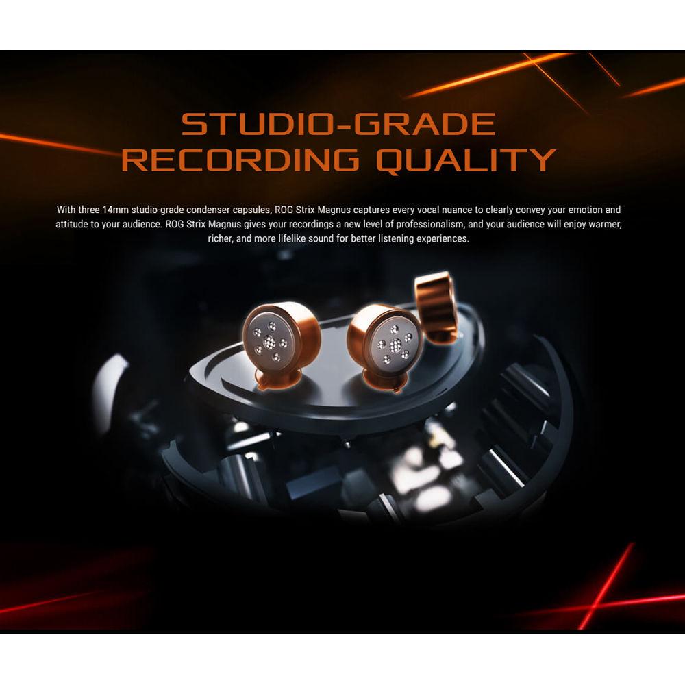 ASUS ROG Strix Magnus - USB 3.1 Gen 1 Portable Gaming Condenser Microphone