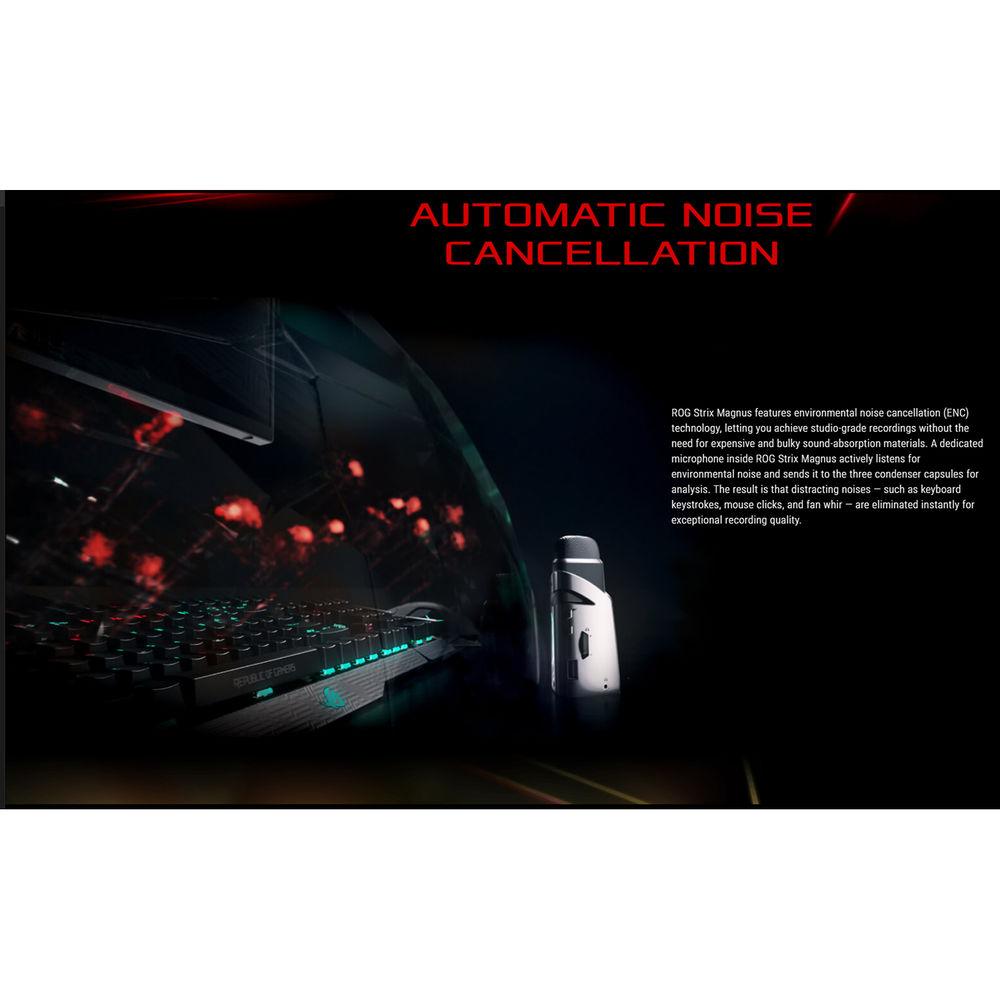 ASUS ROG Strix Magnus - USB 3.1 Gen 1 Portable Gaming Condenser Microphone