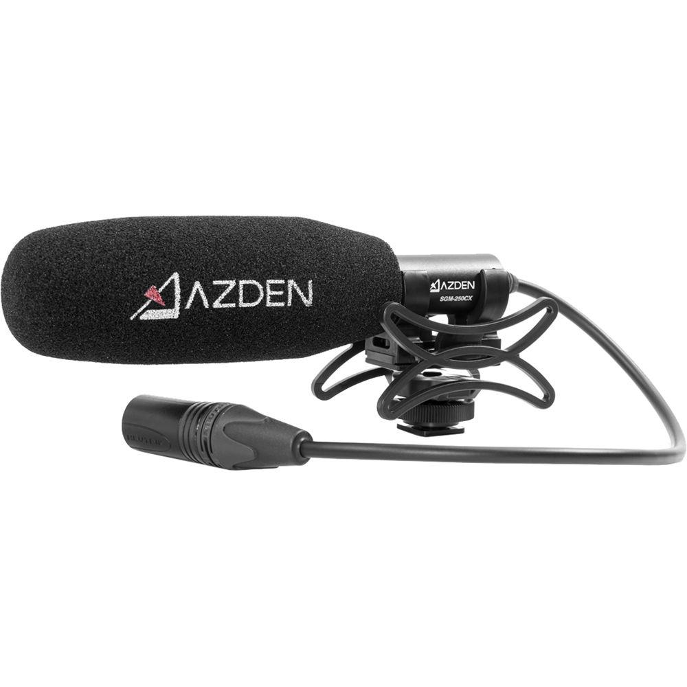 Azden SGM-250CX Compact Shotgun Microphone, Azden, SGM-250CX, Compact, Shotgun, Microphone