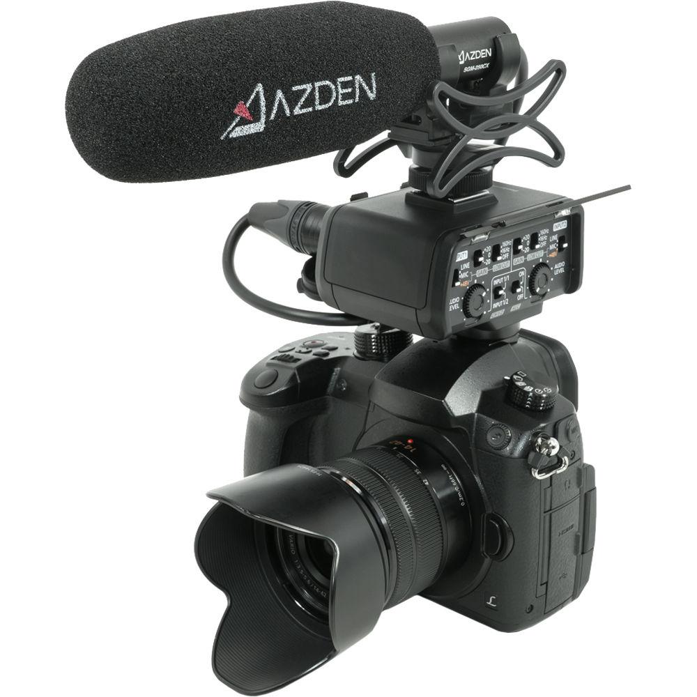 Azden SGM-250CX Compact Shotgun Microphone, Azden, SGM-250CX, Compact, Shotgun, Microphone