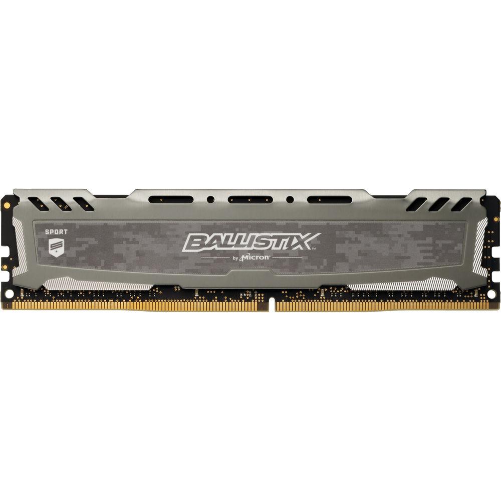 Ballistix 8GB Sport LT Series DDR4 2400 MHz UDIMM Memory Module