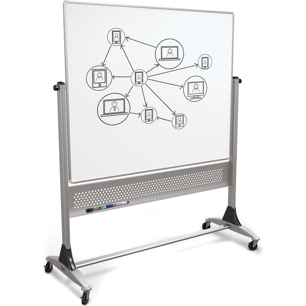 Best Rite Platinum Mobile Reversible Markerboard