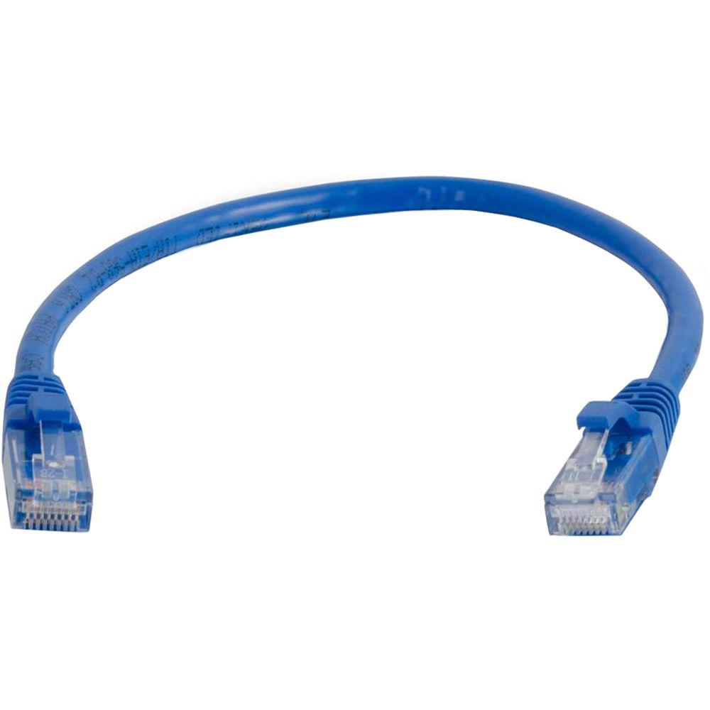 C2G RJ45 Male to RJ45 Male Cat 6 Snagless Patch Cable