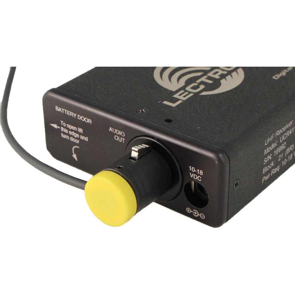 Cable Techniques CT-LPXR-18Y Low-Profile 3-Pin Adjustable Angle Cable