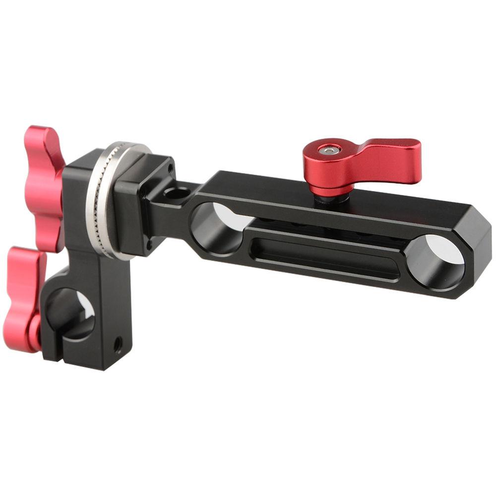 CAMVATE 15mm Rod Clamp and Rod Block with ARRI Rosette Mount