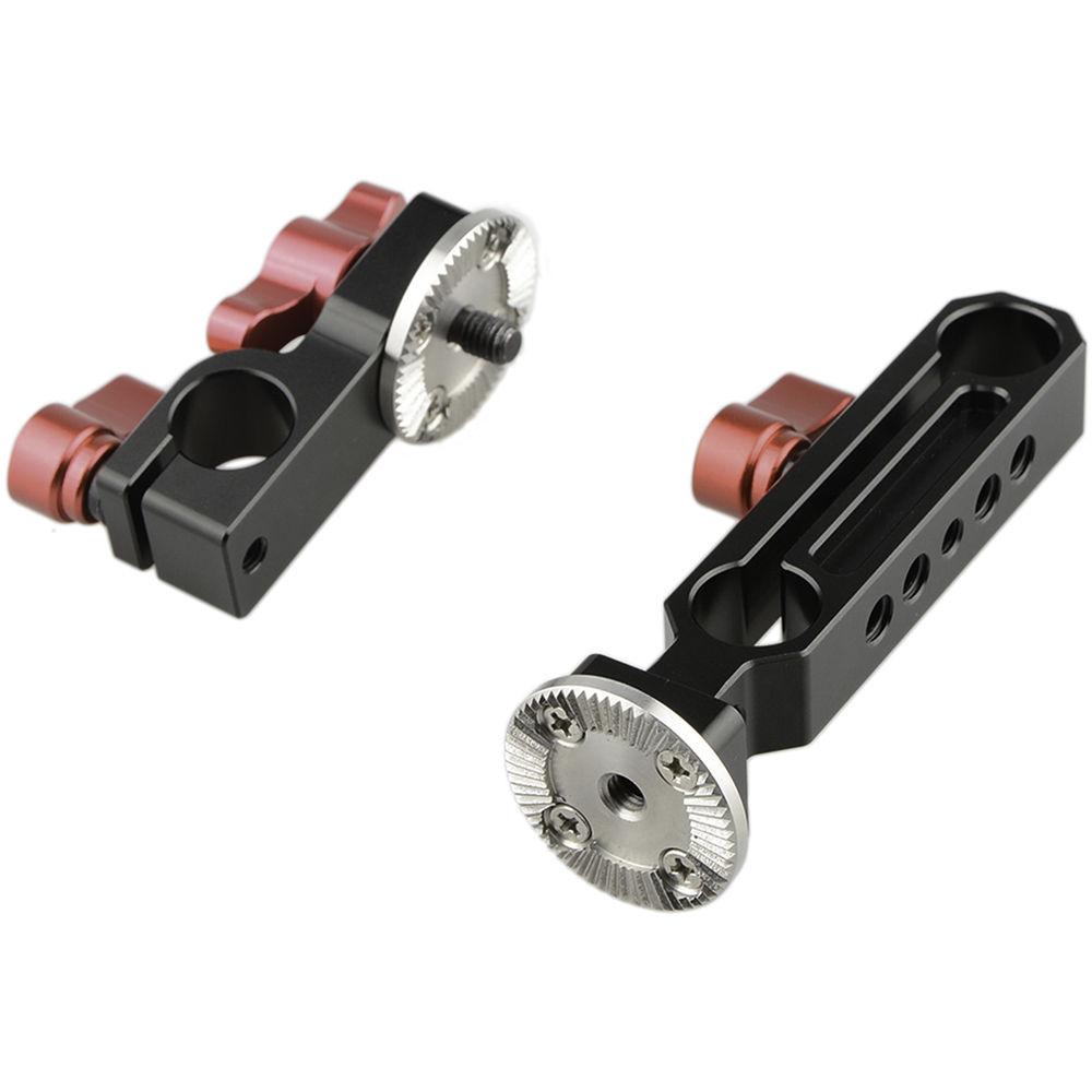 CAMVATE 15mm Rod Clamp and Rod Block with ARRI Rosette Mount