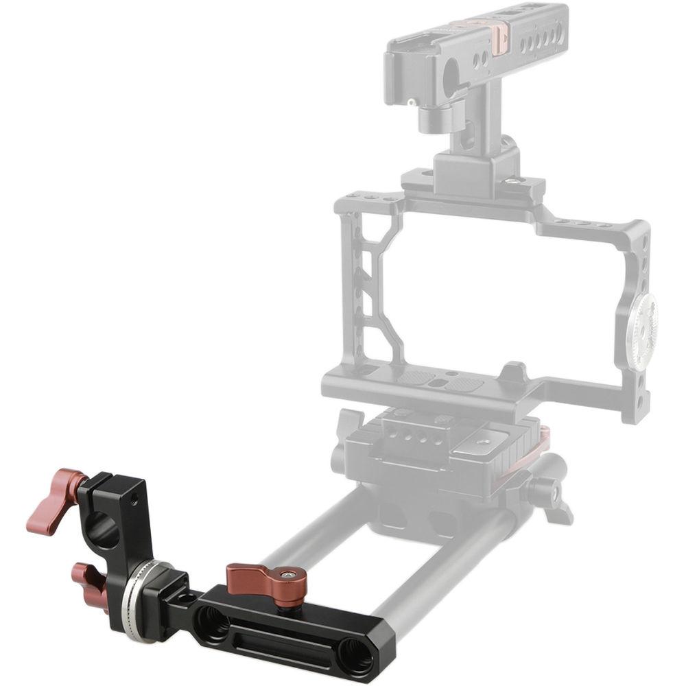 CAMVATE 15mm Rod Clamp and Rod Block with ARRI Rosette Mount