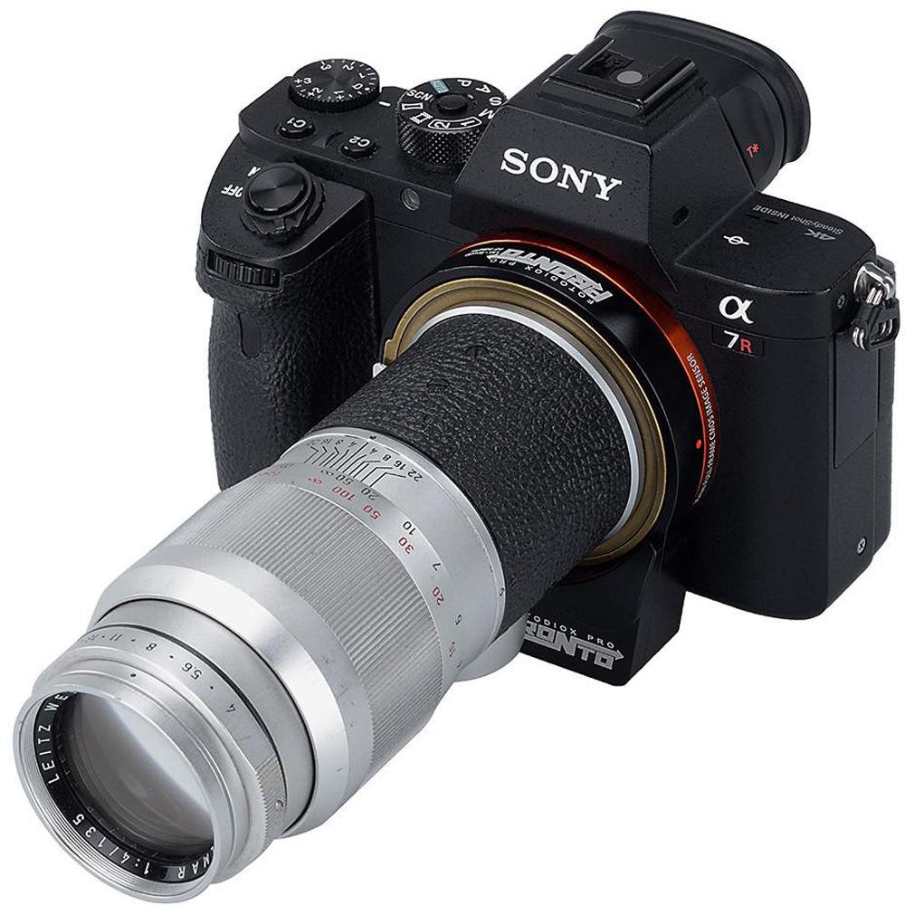FotodioX PRONTO Leica M-Mount Lens to Sony E-Mount Camera Autofocus Adapter