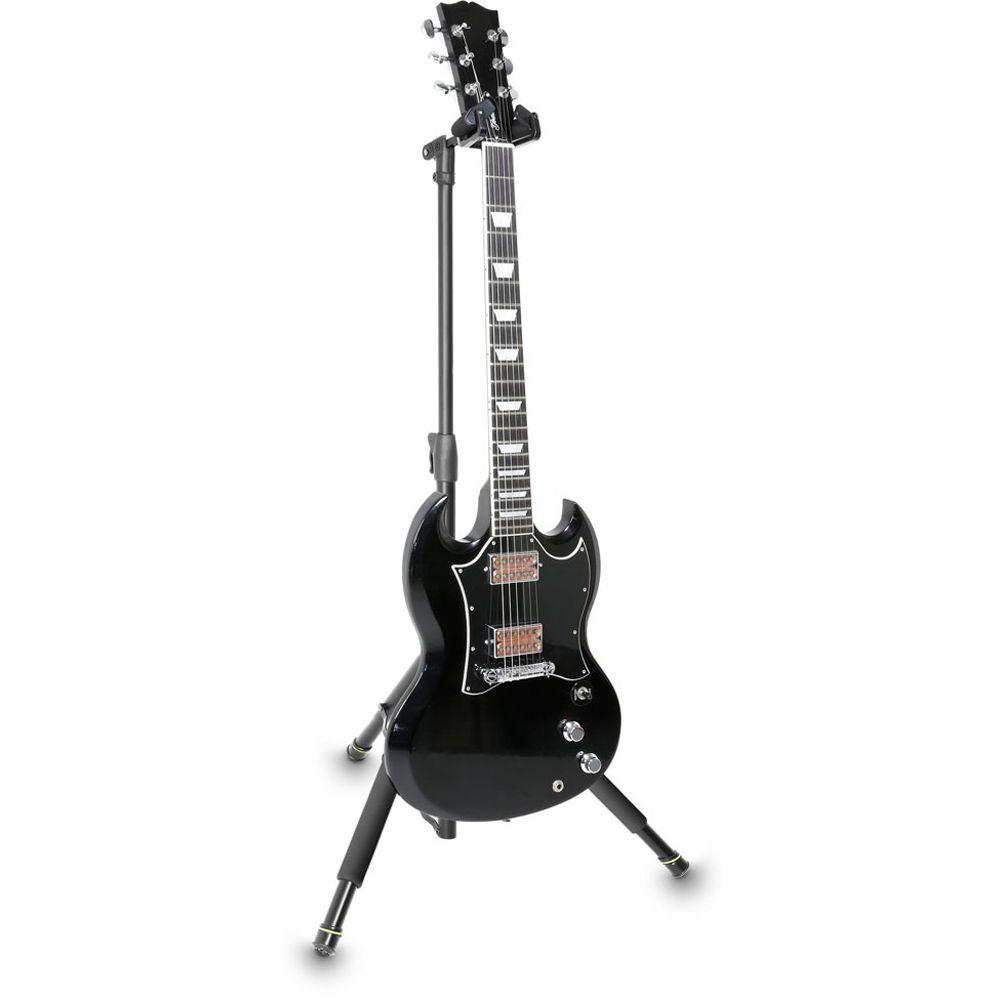 Gravity Stands Foldable Guitar Stand with Neck-Hug Technology