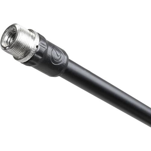 Gravity Stands Microphone Stand with Folding Tripod Base and 2-Point Adjustment Telescoping Boom