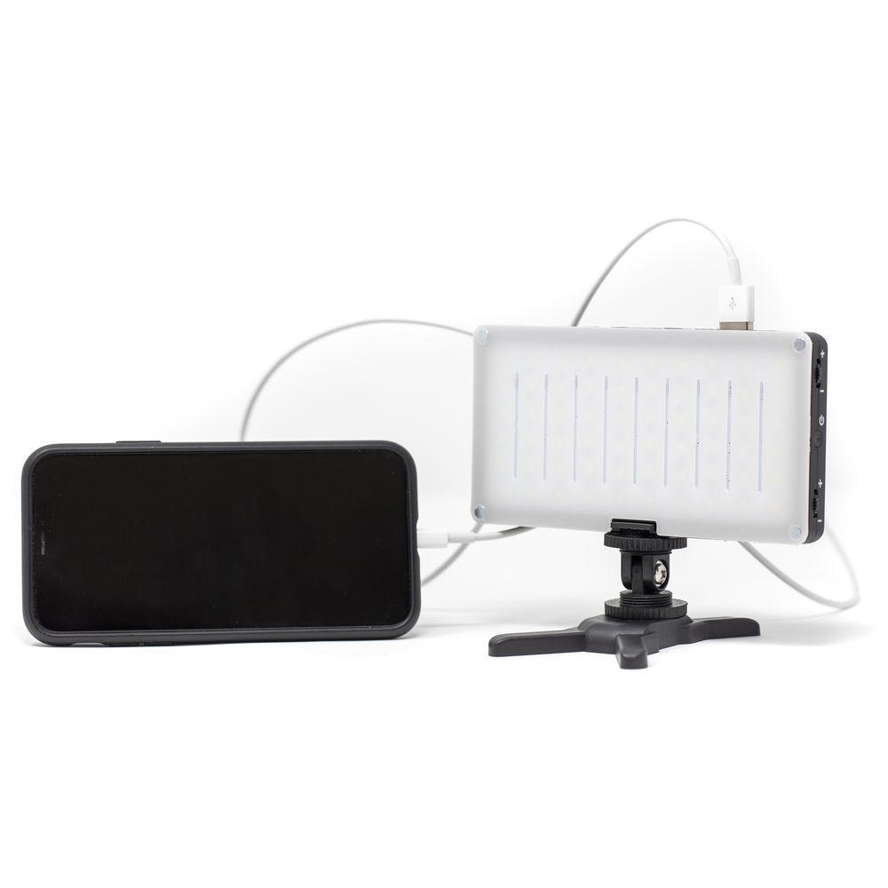 GVB Gear PL60 Pocket-Sized On-Camera Light with USB Charging Power