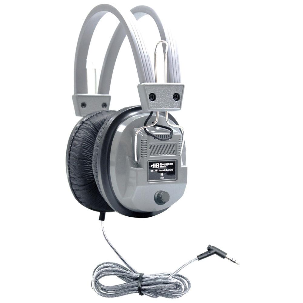 HamiltonBuhl AudioStar MEGA 6-Station Listening Center with USB CD Cassette Radio, CD Tape-to-MP3 Converter & 6 Deluxe Headphones