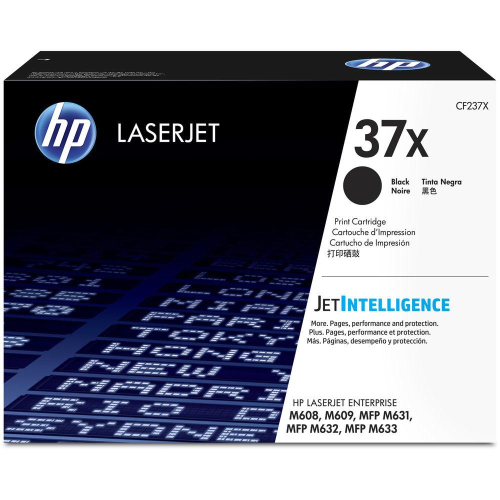 HP 37X High Yield LaserJet Enterprise Black Toner Cartridge