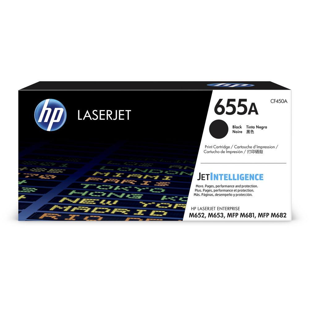 HP 655A LaserJet Enterprise Black Toner Cartridge