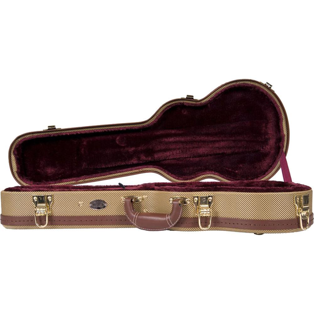 KALA Tweed Hard Case for Archtop Ukulele
